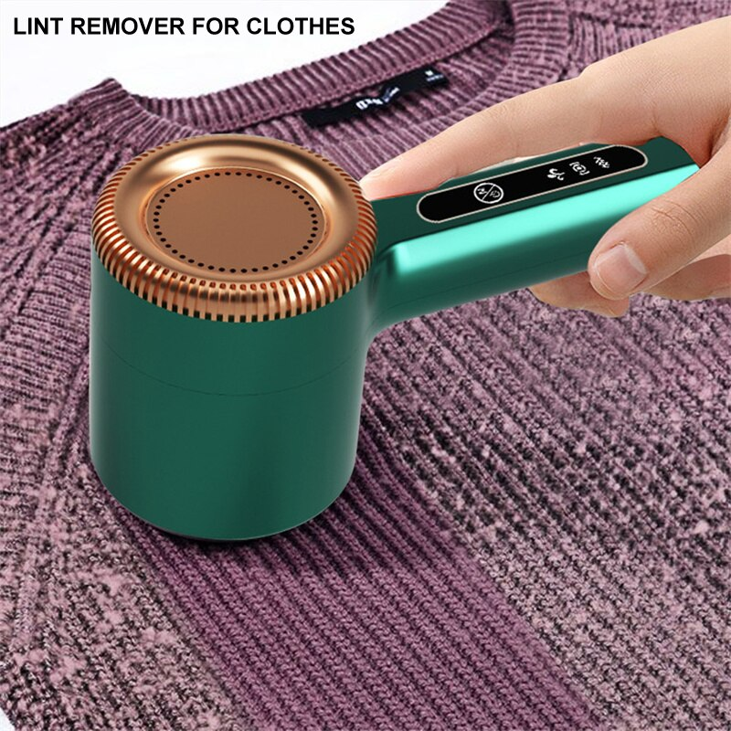 FluffMaster - Rechargeable USB Fabric Lint Remover
