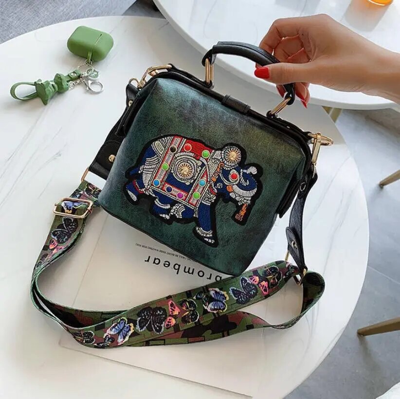 RoxyBag - A Luxe Crossbody Bag with Unique Embroidered Style