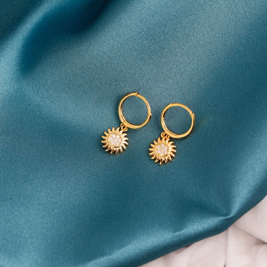 Loravel - Stylish Sun Earrings for Women