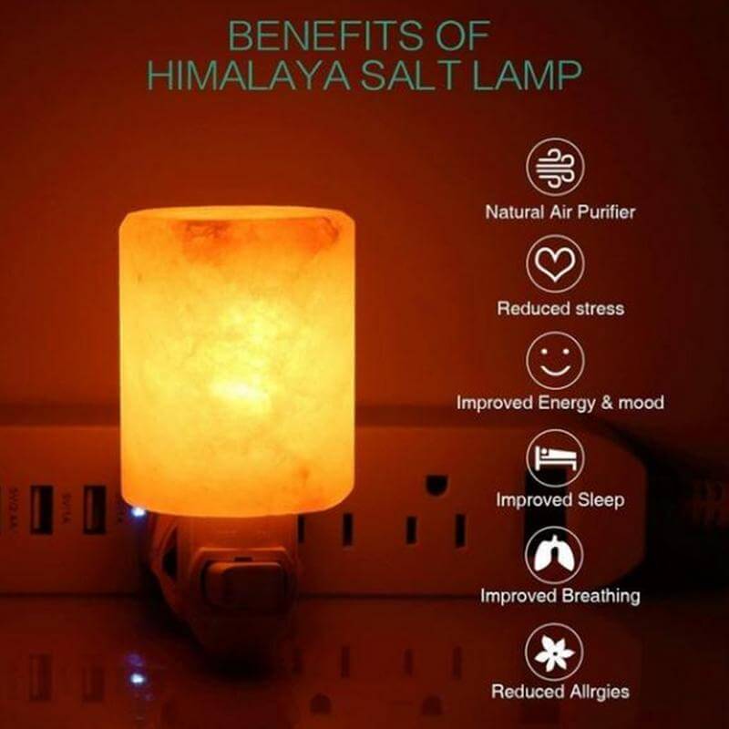 Plovanta - Authentic Himalayan Salt Night Light