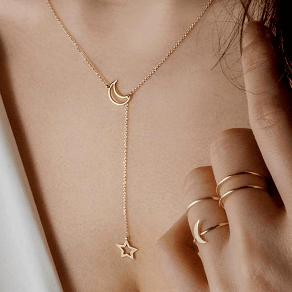 Nova Starlight Necklace - Celestial Sparkle for Everyday Wear