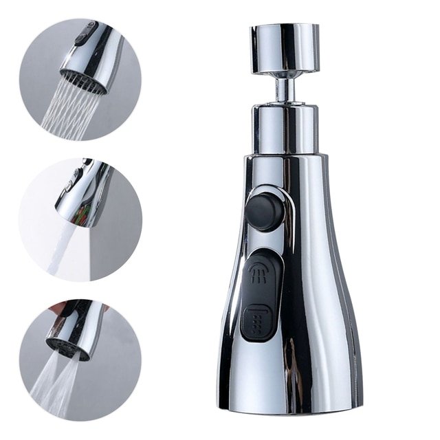 Dawcrest - 360-Degree Rotating Kitchen Faucet Sprayer