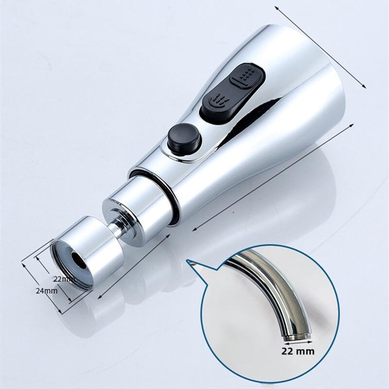 Dawcrest - 360-Degree Rotating Kitchen Faucet Sprayer