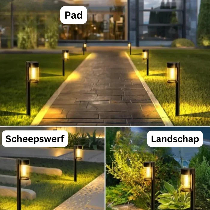 LumiPath - Luxury Solar Path Lights for Your Garden