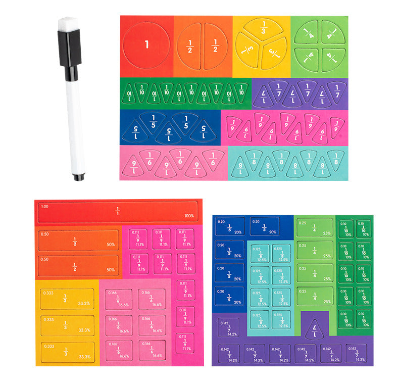 FractionFun Kit - Playful Math for Kids