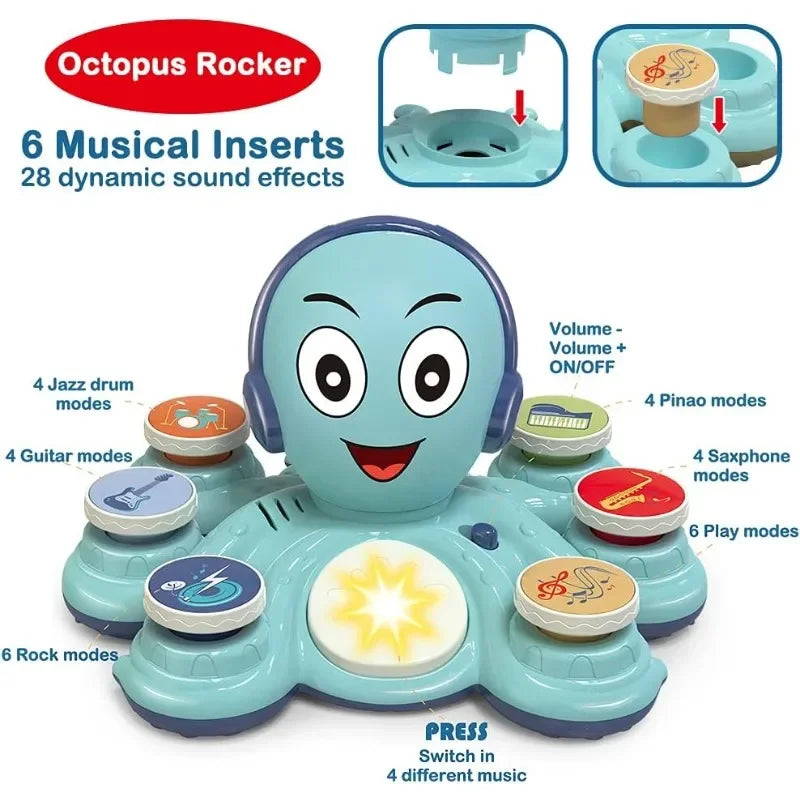 OctoJam - Interactive Musical Toy for Toddlers