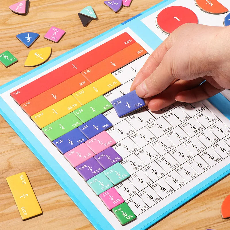 FractionFun Kit - Playful Math for Kids