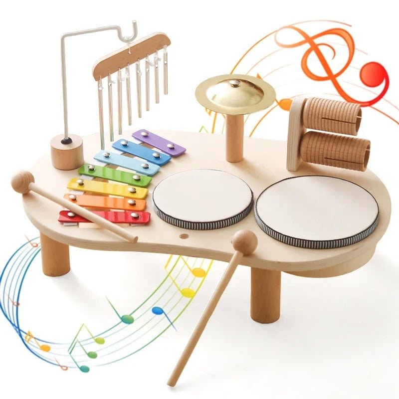 MiniMaestro Set - Wooden Musical Toy for Babies and Toddlers