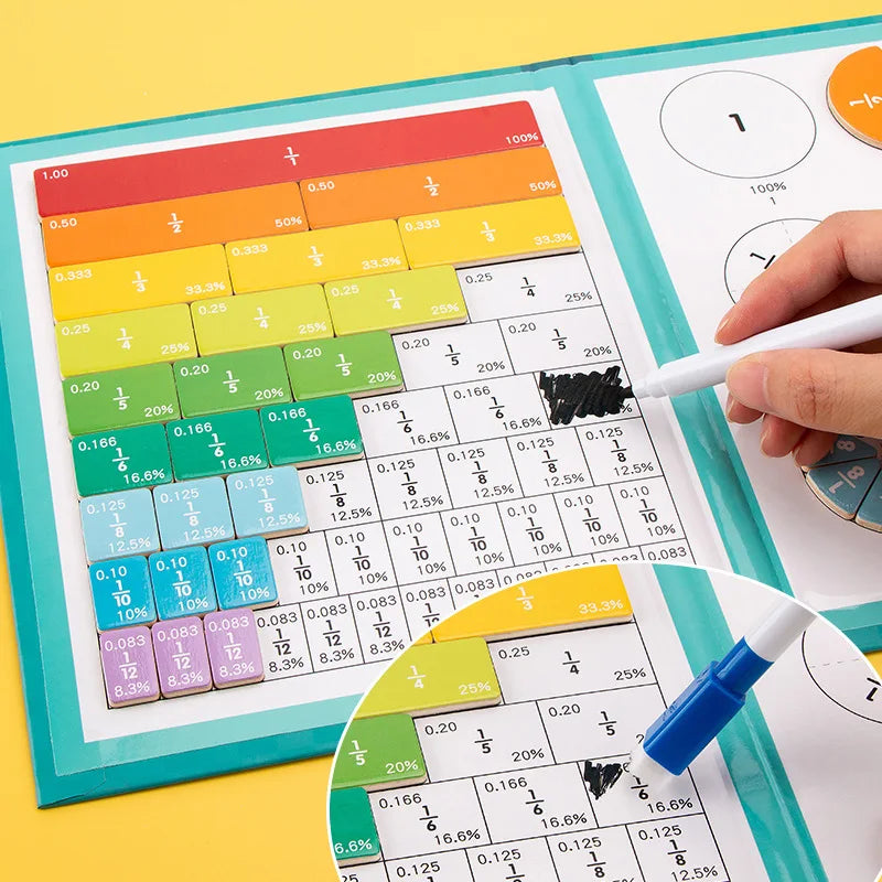 FractionFun Kit - Playful Math for Kids