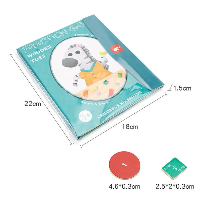 FractionFun Kit - Playful Math for Kids