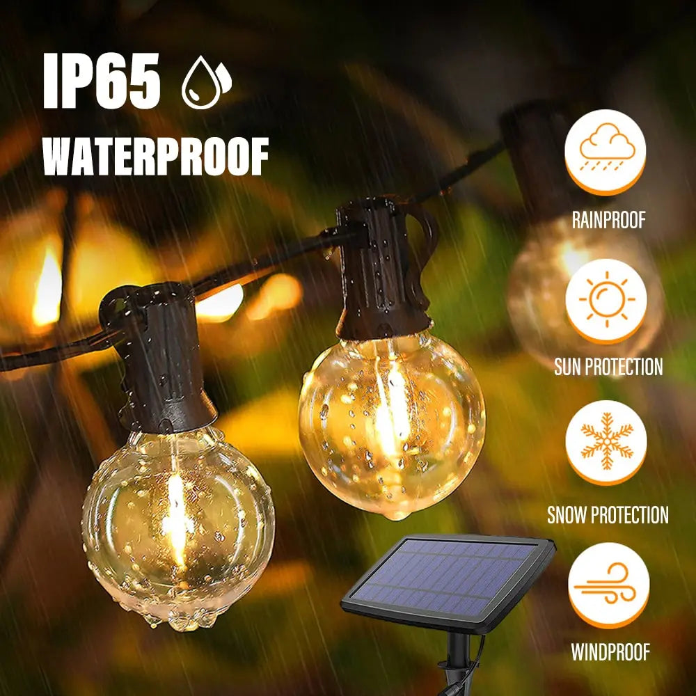 Rincaster - Waterproof Outdoor Garden Fairy Lights