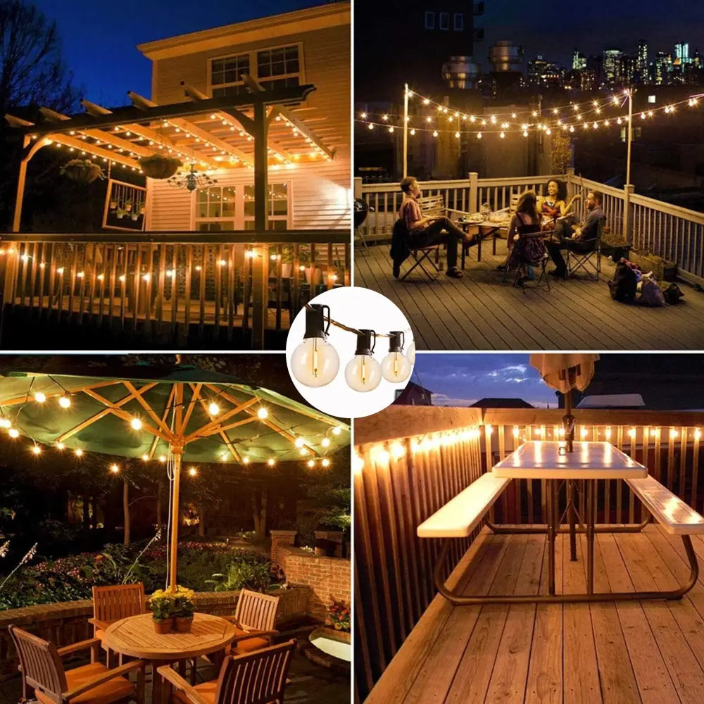 Rincaster - Waterproof Outdoor Garden Fairy Lights