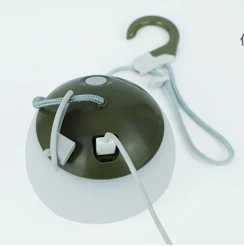 CampGlow - Retro Rechargeable USB Camping Lantern