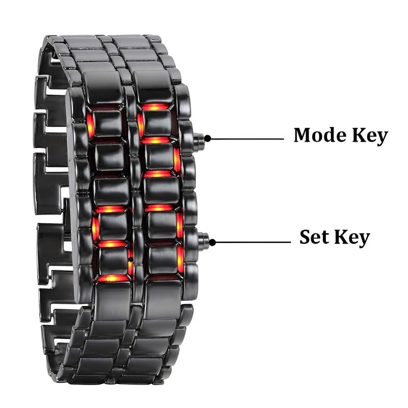 Lava Watch - Unique LED Wristwatch with Bold Design