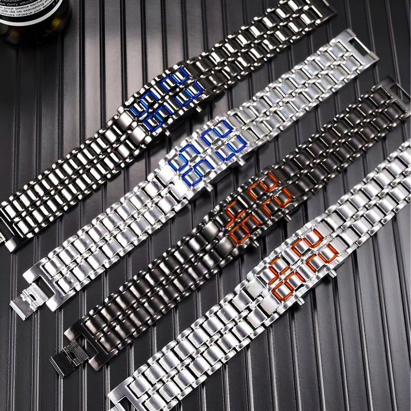 Lava Watch - Unique LED Wristwatch with Bold Design
