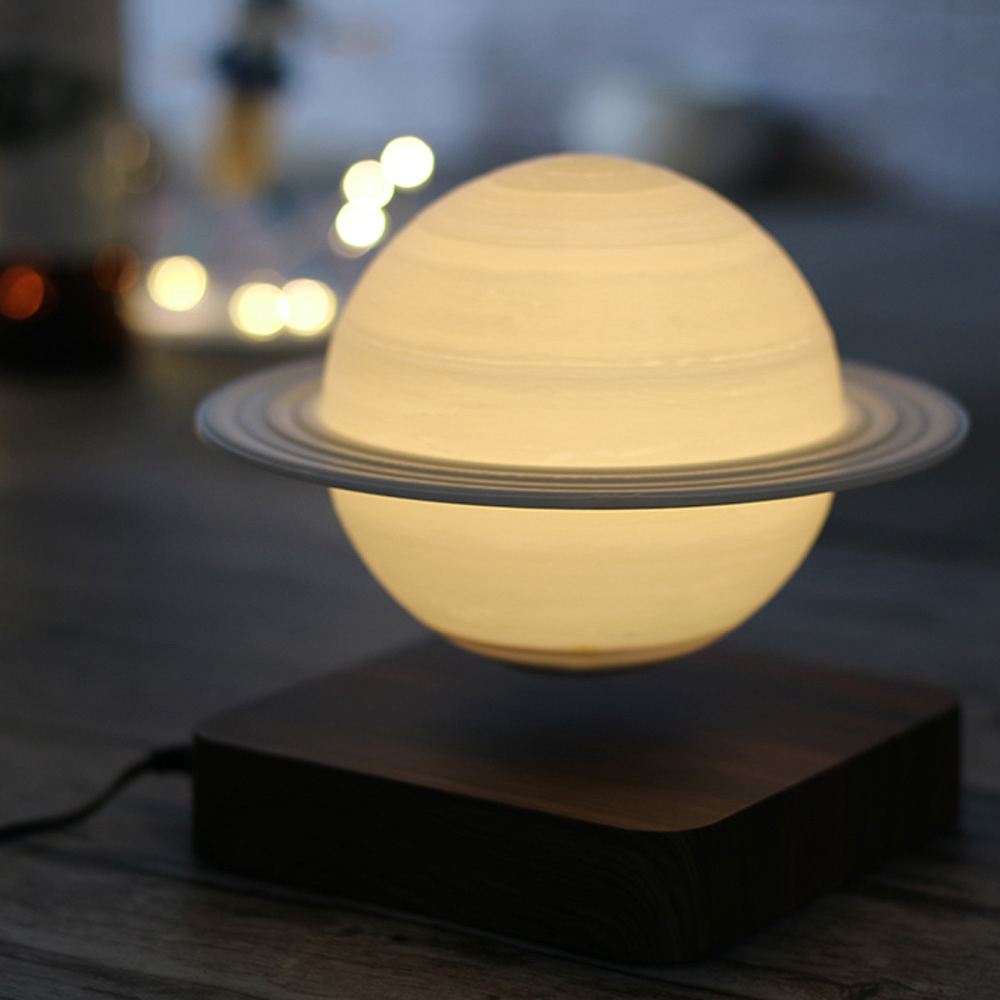 SaturnGlow - Magnetic Levitating Saturn Lamp