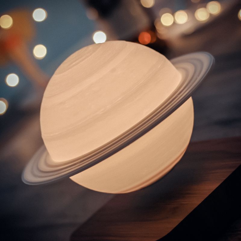 SaturnGlow - Magnetic Levitating Saturn Lamp