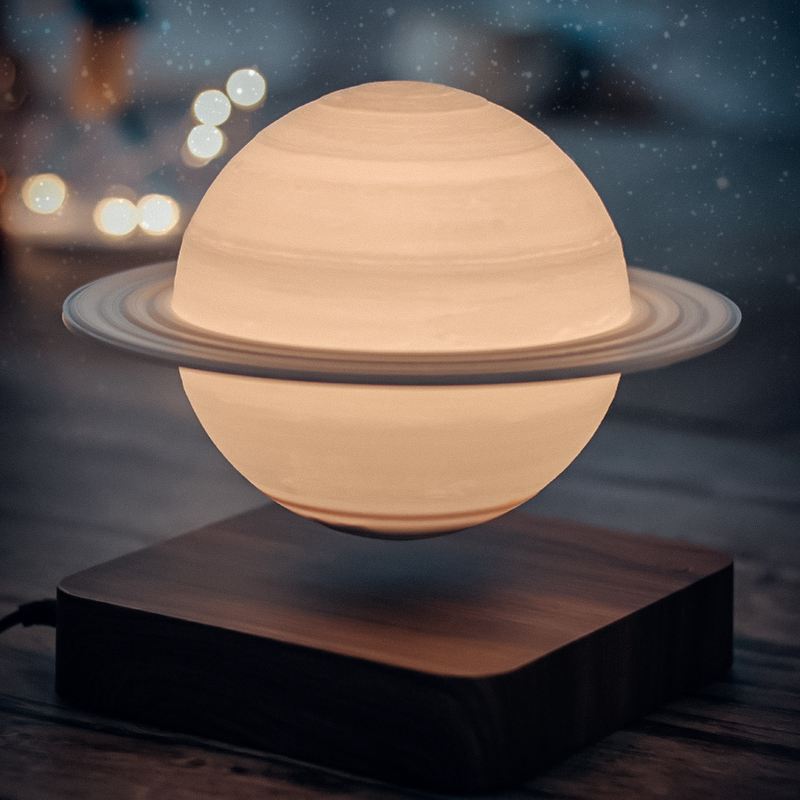 SaturnGlow - Magnetic Levitating Saturn Lamp