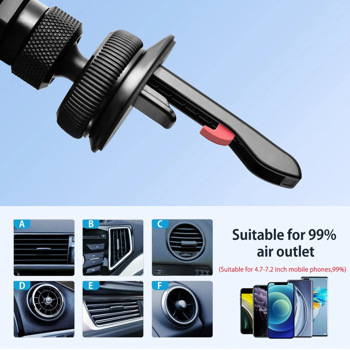 Brona Holder - Adjustable 360 Degree Car Phone Mount