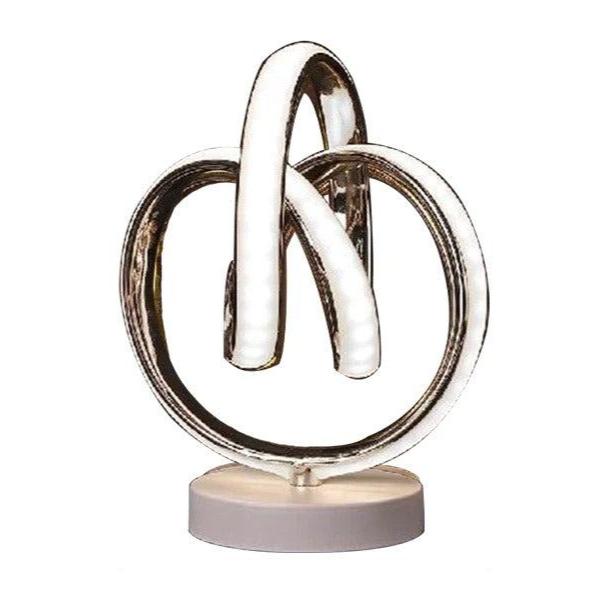 Luminare - Curved LED Table Lamp USB Port
