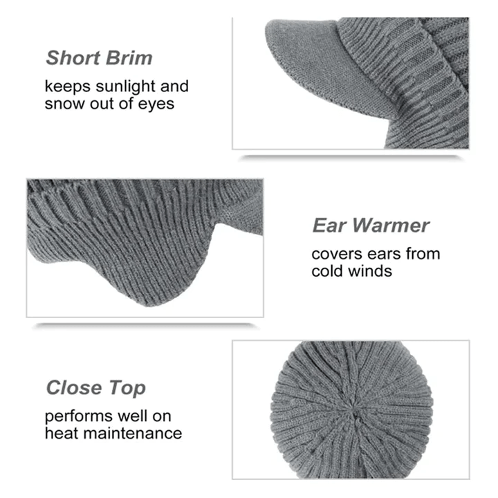 SmartKnit Beanie - Insulated Ear Warmers