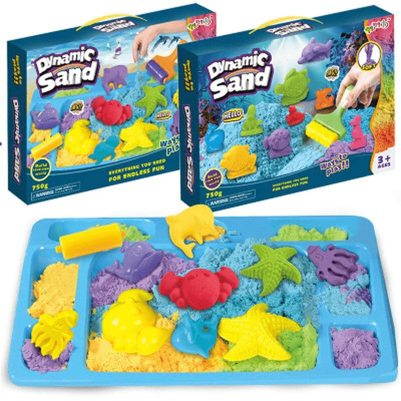 CreativePlay Sand Set - Imaginative Kinetic Sand Play Set