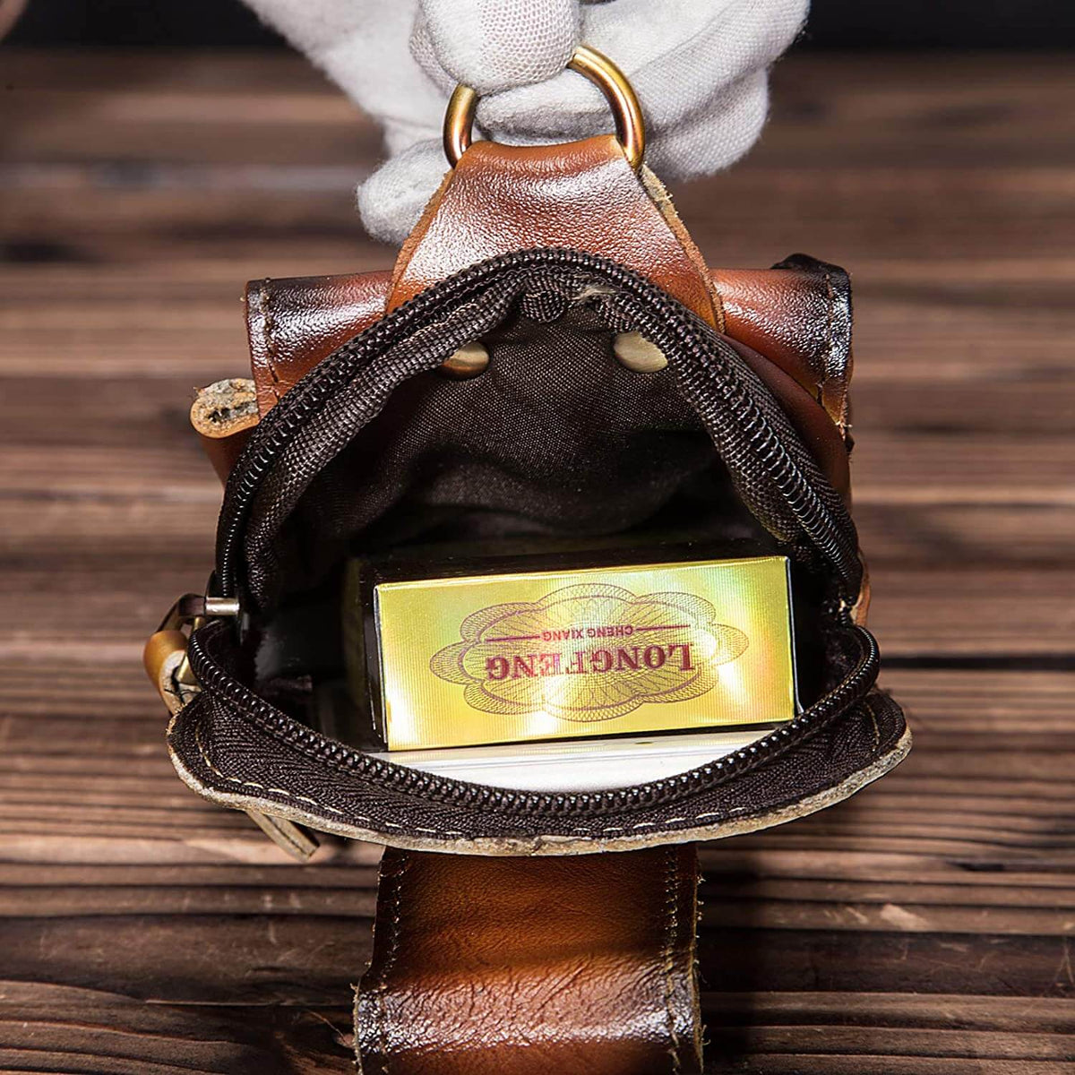EliteGuard - Premium Leather Waist Bag for Men