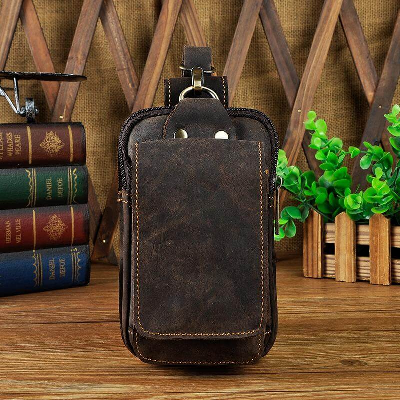 EliteGuard - Premium Leather Waist Bag for Men