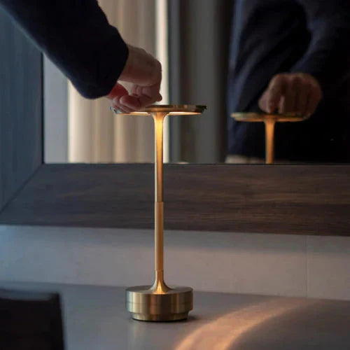 GlowBeam - Stylish Wireless Rechargeable Table Lamp