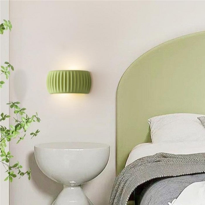 Voko Trail - Modern Ribbed Wall Sconce