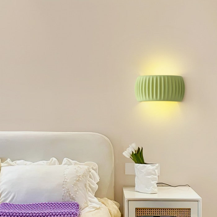 Voko Trail - Modern Ribbed Wall Sconce