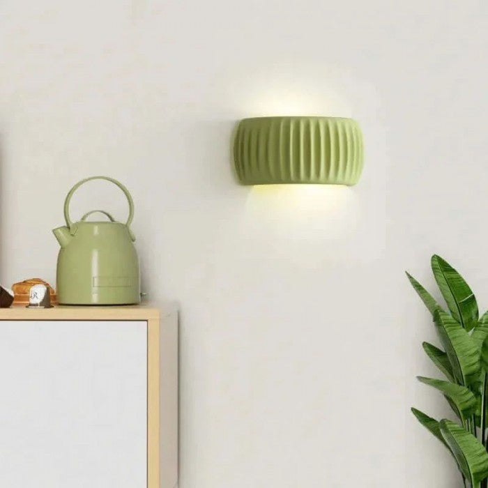 Voko Trail - Modern Ribbed Wall Sconce