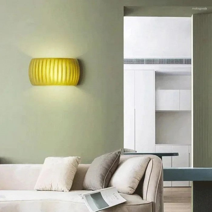Voko Trail - Modern Ribbed Wall Sconce