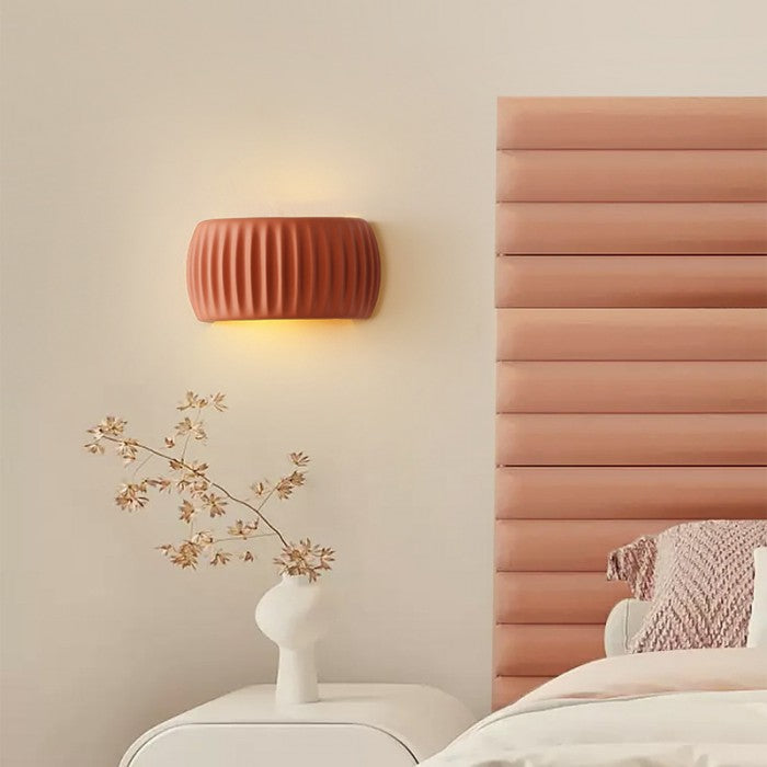 Voko Trail - Modern Ribbed Wall Sconce
