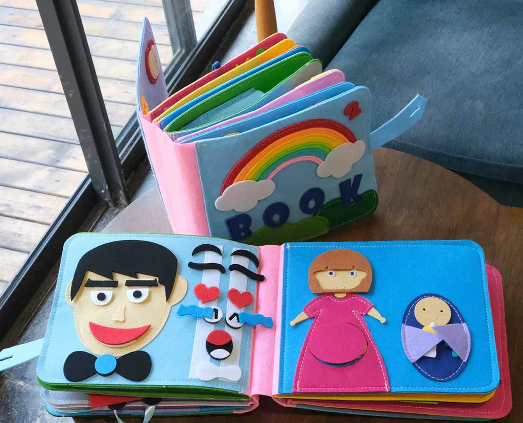 AdventureTales - Creative Montessori Felt Storybook