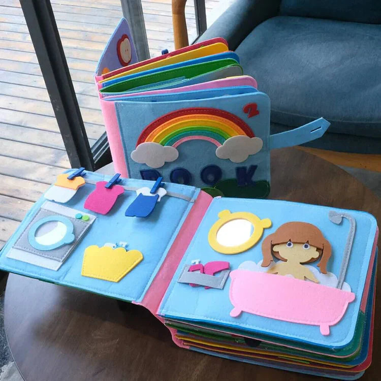 AdventureTales - Creative Montessori Felt Storybook