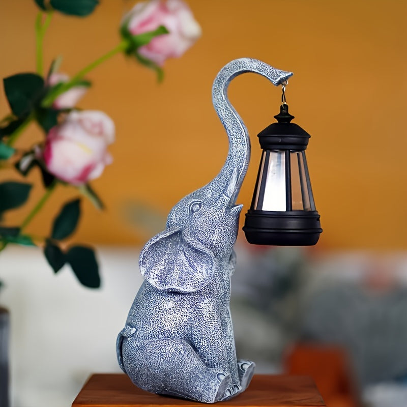Elephanta - Solar Elephant Garden Light