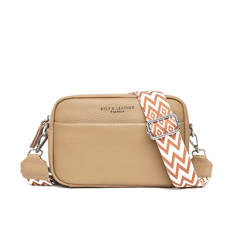 Luxura Leather Bag - Elegant Leather Shoulder Bag with Adjustable Strap