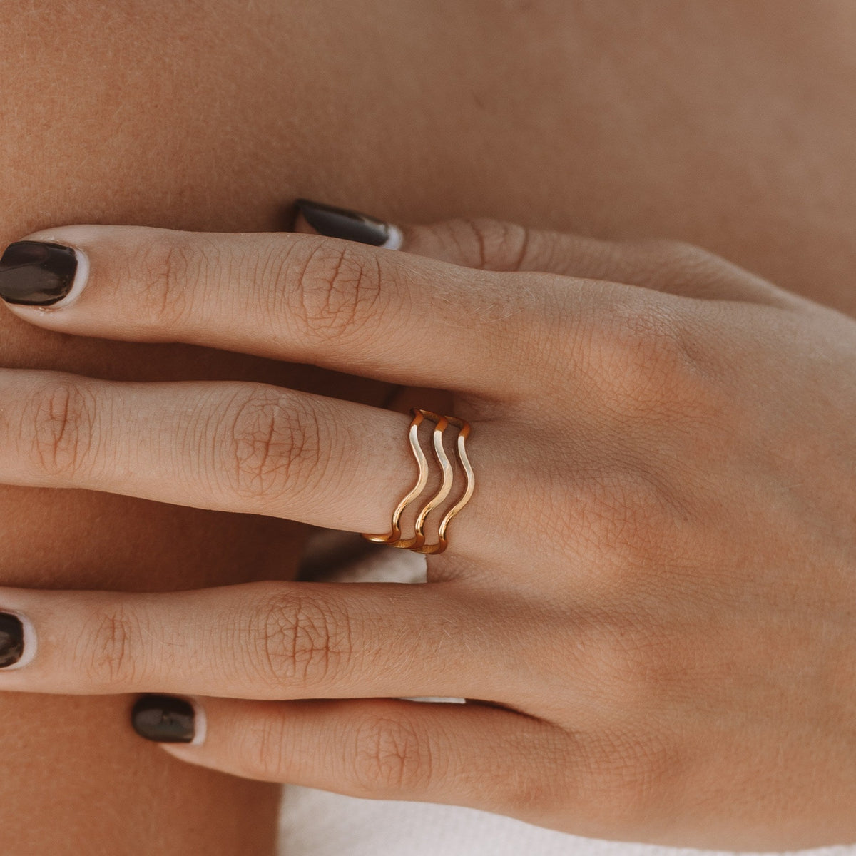 Cortide - Ocean Wave Ring for Everyday Elegance
