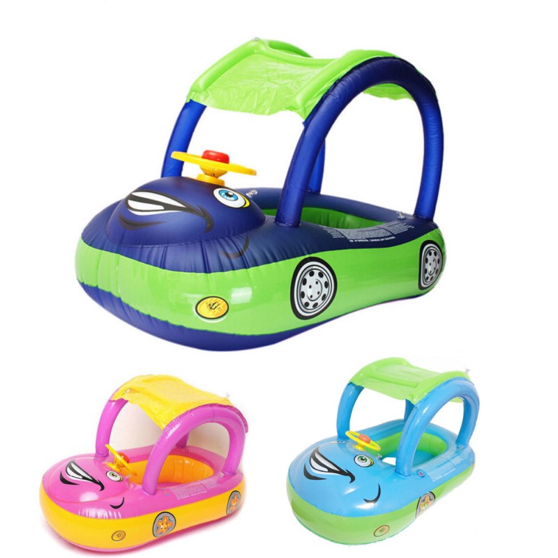 OllyDrive - Inflatable Car Pool Float for Kids