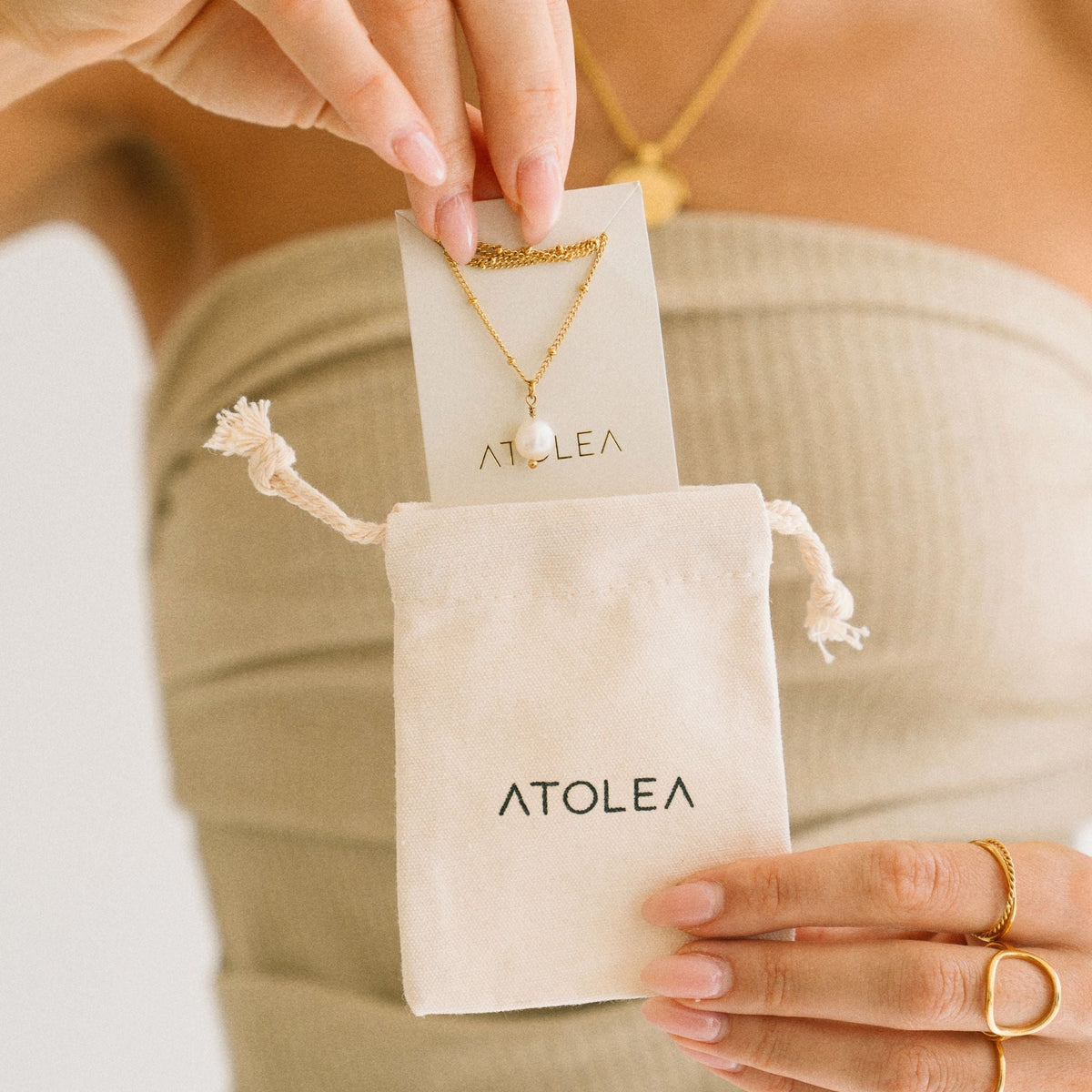 Anisa Baroque Pearl Pendant Necklace - Timeless Everyday Elegance