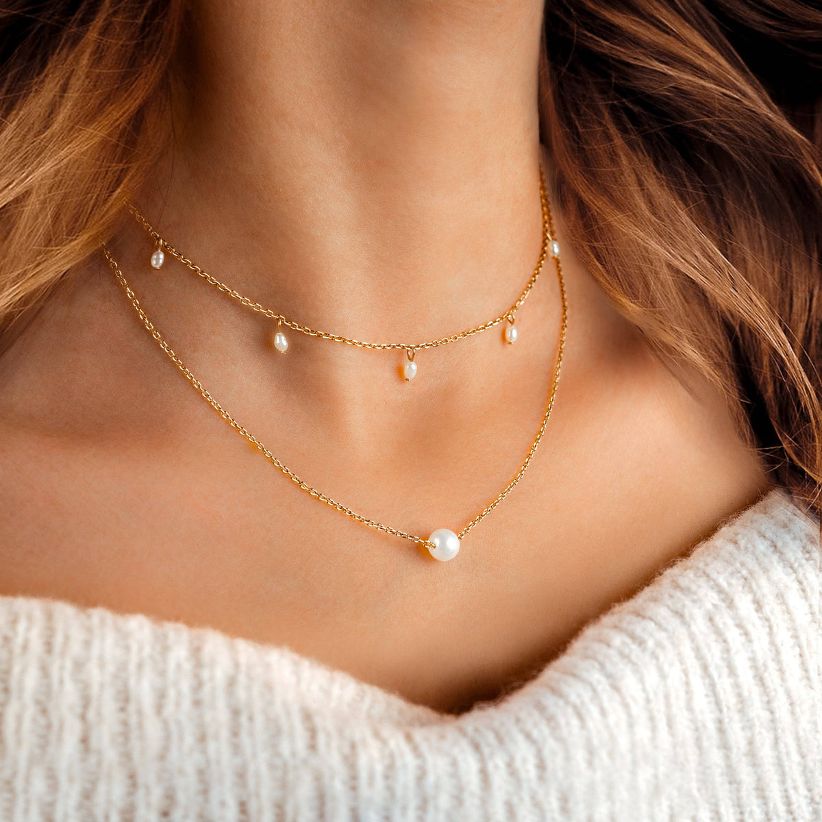 Marie - Fabulous Pearl Necklace by Zee