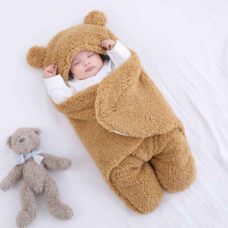 CosyCub - Soft Fleece Wrap Sleep Sack for Babies