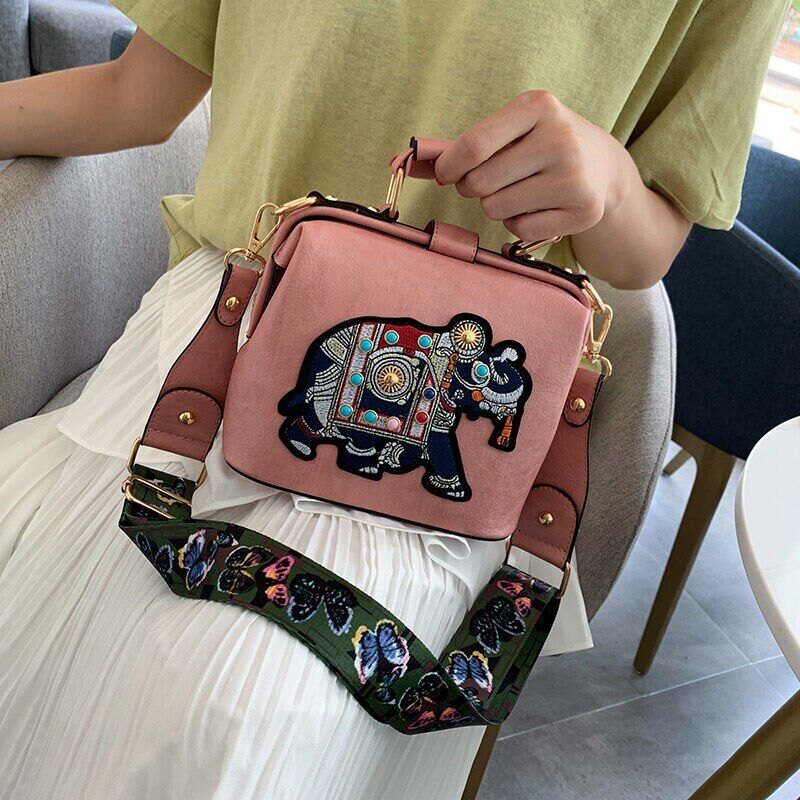 RoxyBag - A Luxe Crossbody Bag with Unique Embroidered Style