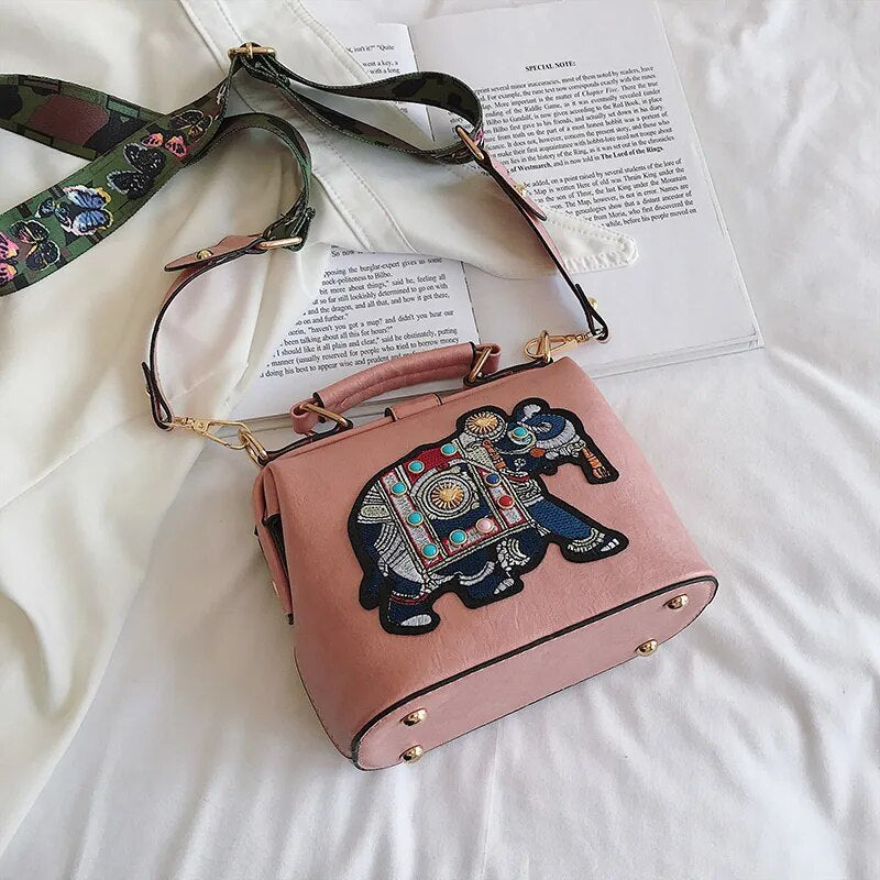 RoxyBag - A Luxe Crossbody Bag with Unique Embroidered Style