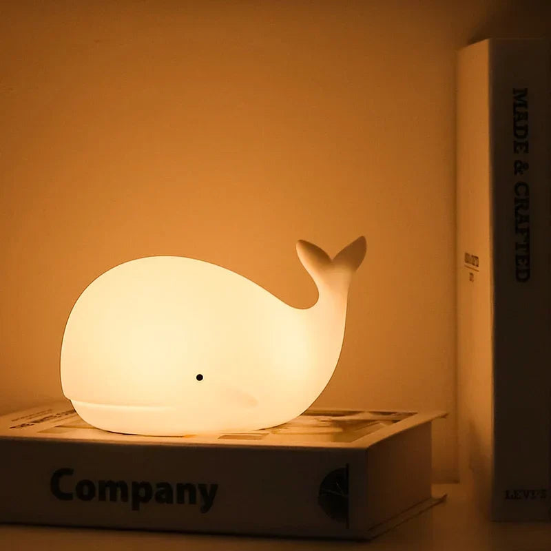 GlowWhale - Enchanting Color-Changing Whale Night Light