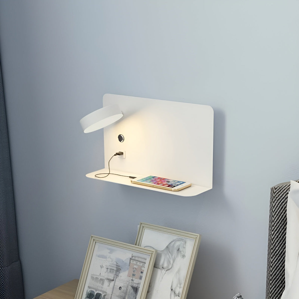 Grivoxa - USB Rechargeable LED Wall Light
