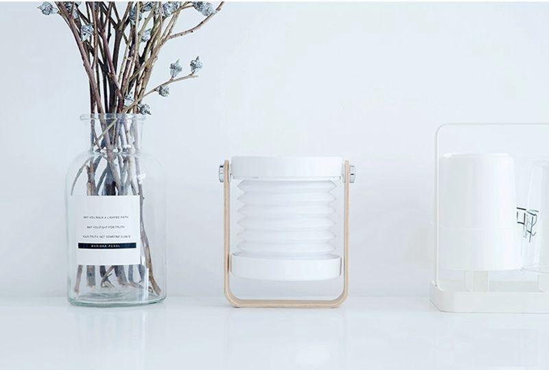 CompactGlow Lantern - Portable Foldable Camping Light