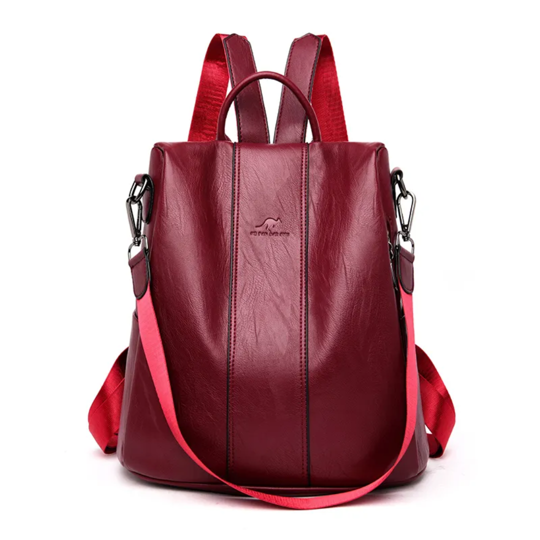 JessieGuard - Spacious Anti-Theft Backpack with Vintage Style
