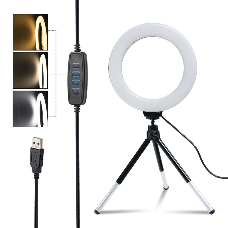 RubyGlow Ring Light - Adjustable LED Lighting for Photos and Video